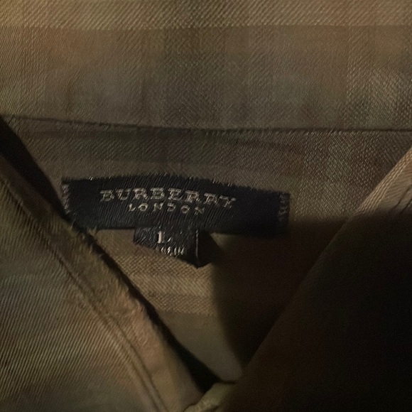 Brown and white shirt Burberry